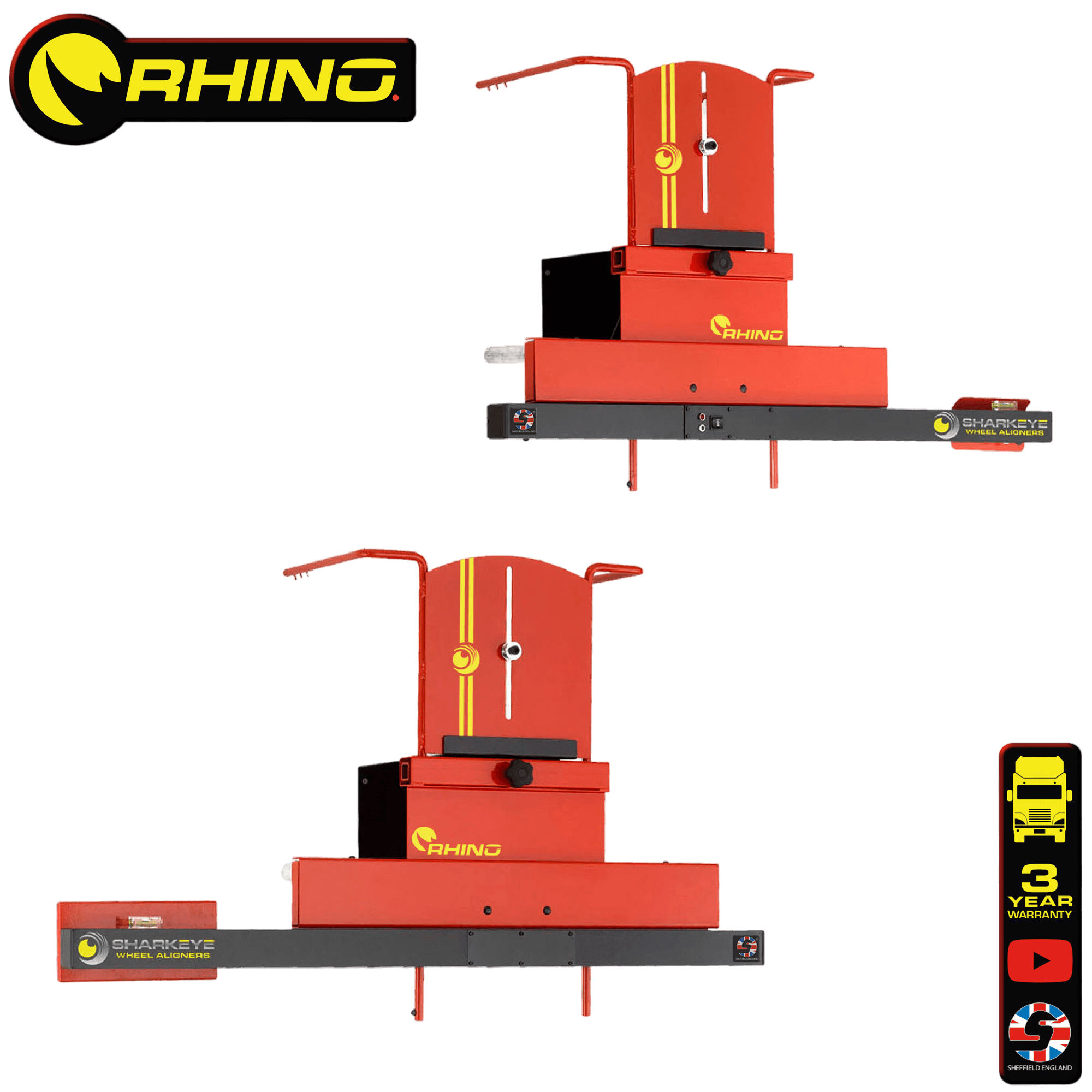 Rhino HG02WLA Laser 2 Wheel Alignment - HGV, PSV and LCV