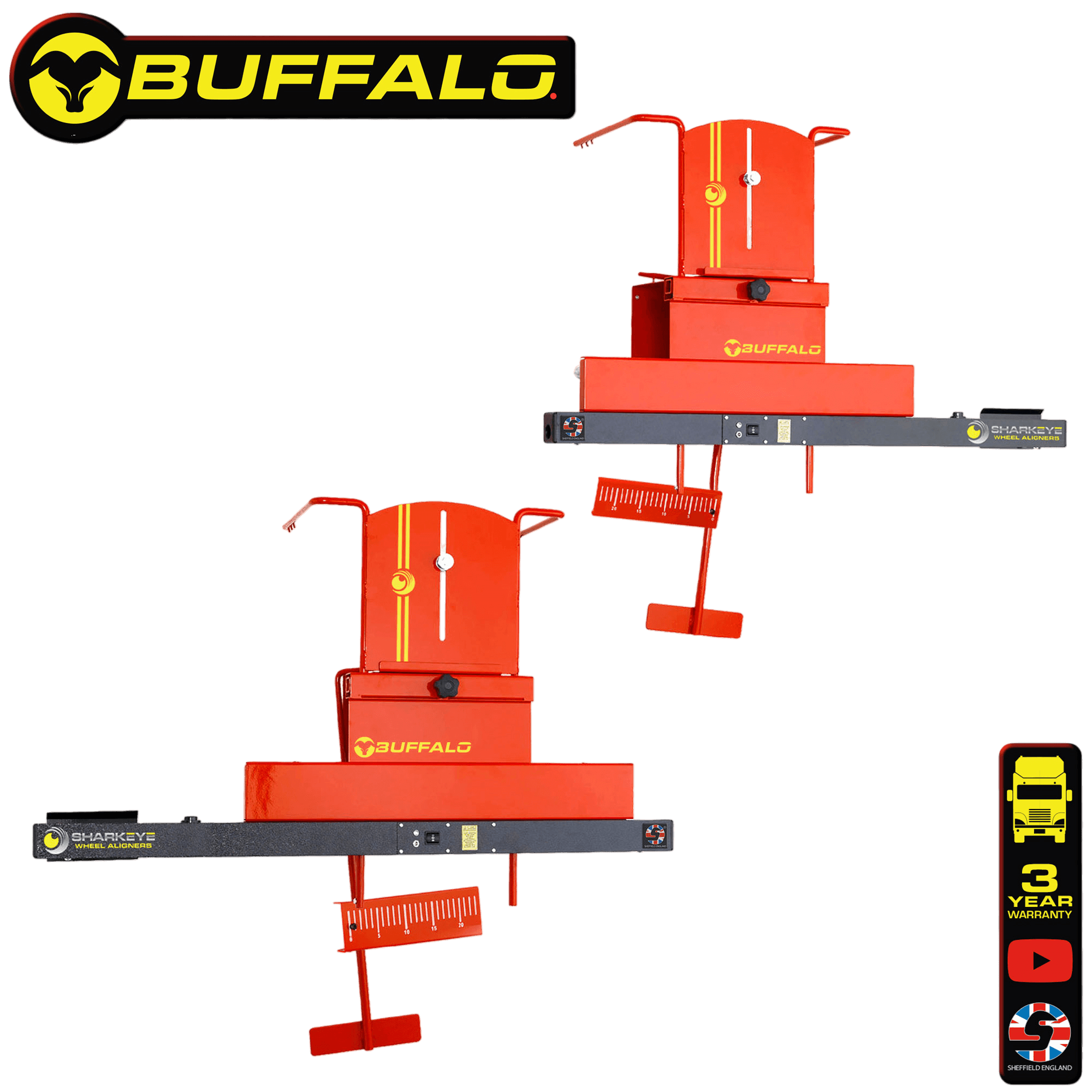 SharkEye Buffalo HGSSLA Single Steer Laser Wheel Alignment Tool