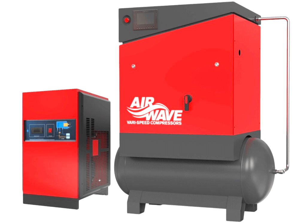 Airwave VARI Speed Air Compressor 15hp 300L Tank and Dryer